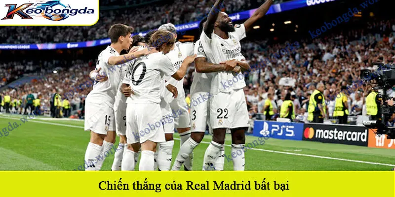 Chiến thắng của Real Madrid bất bại
