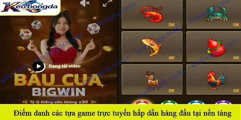 Điểm danh các tựa game trực tuyến hấp dẫn hàng đầu tại nền tảng