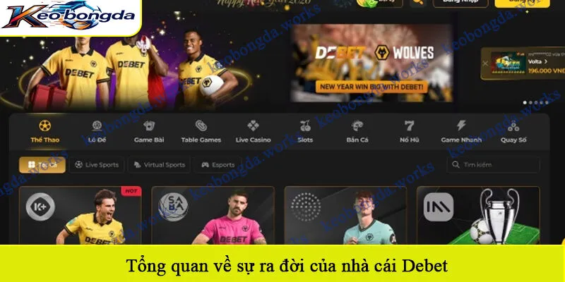 Tổng quan về sự ra đời của nhà cái Debet